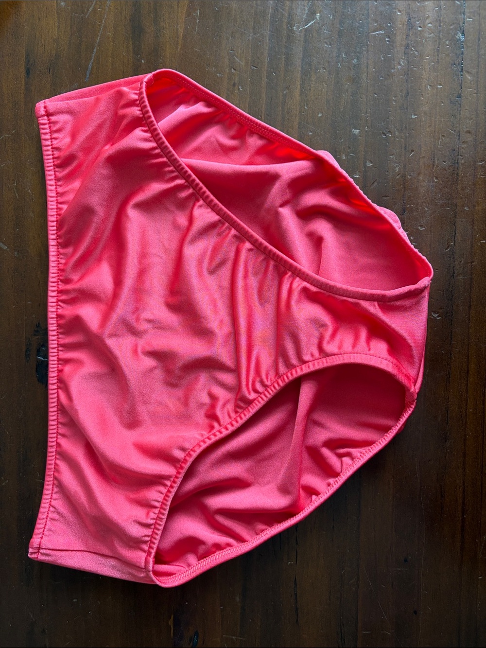 VENUS Bright Salmon Pink Halter Tankini Swimsuit 12 Resort Beach Pool Vacation - Picture 7 of 9